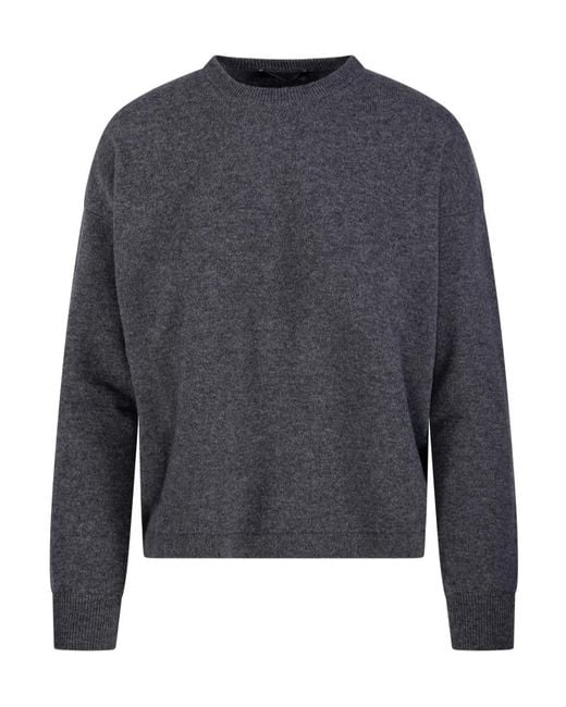 Max Mara Gray Smmnebbie Crewneck Knitted Jumper