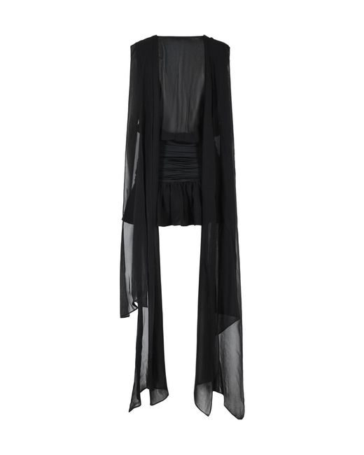 Blumarine Black Pleated Top