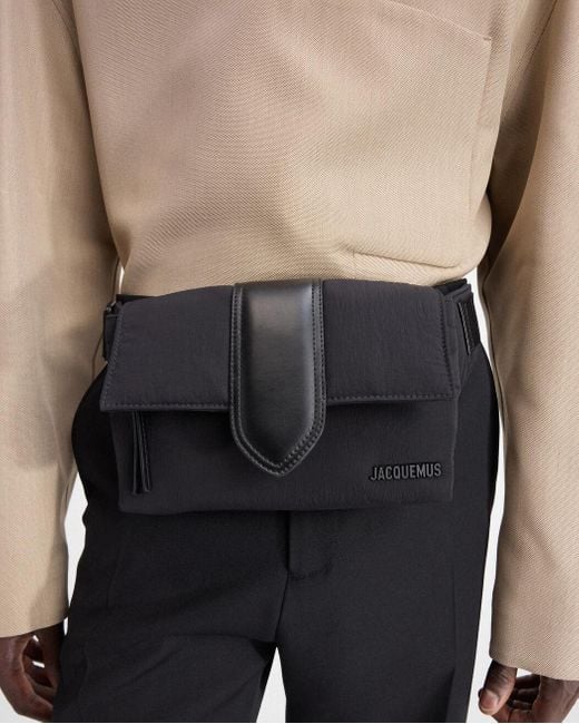 Jacquemus Black Logo Wallet for men