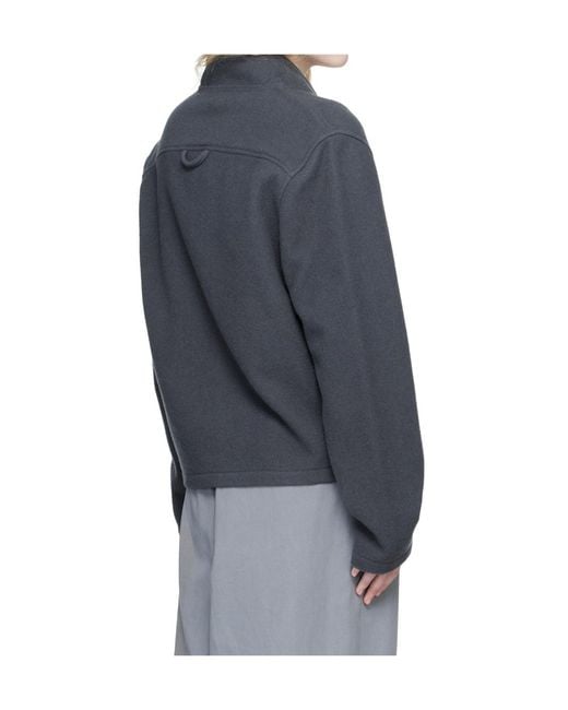 Rier Blue Long-Sleeved Sweatshirt