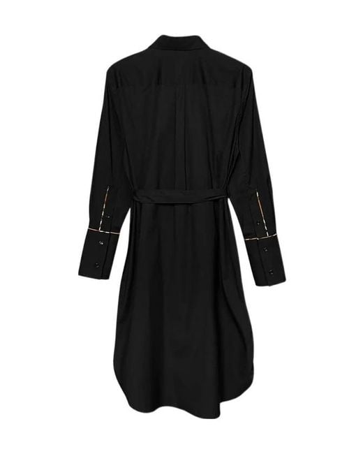 a line summer dress A-line for women puff sleeves PR-Influencer Elegant black lace dress size:8