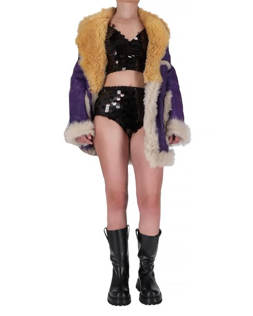 Prada Multicolor Long-Sleeved Coat