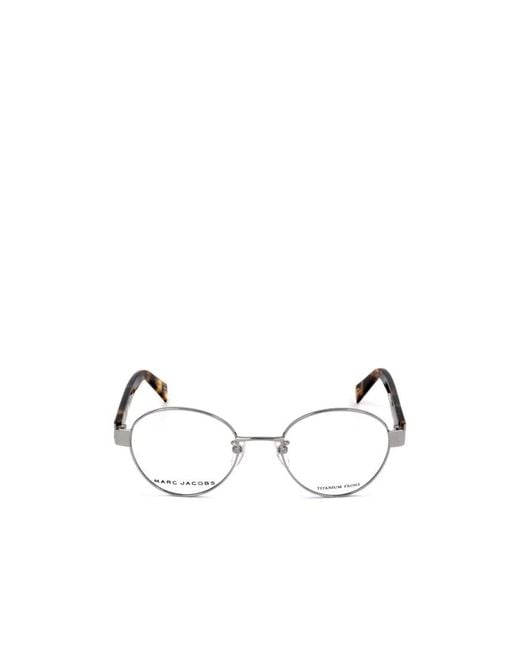 Marc Jacobs Natural Eyewear Round Frame Glasses