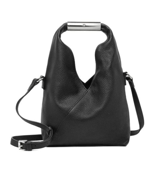 MM6 by Maison Margiela Black Maison Margiela Japanese Crossbody Bag