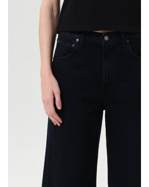 Agolde Blue Low Curved Jeans