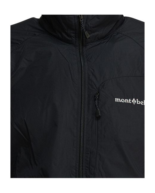Montbell Black Lightweight Shell Jacket for men