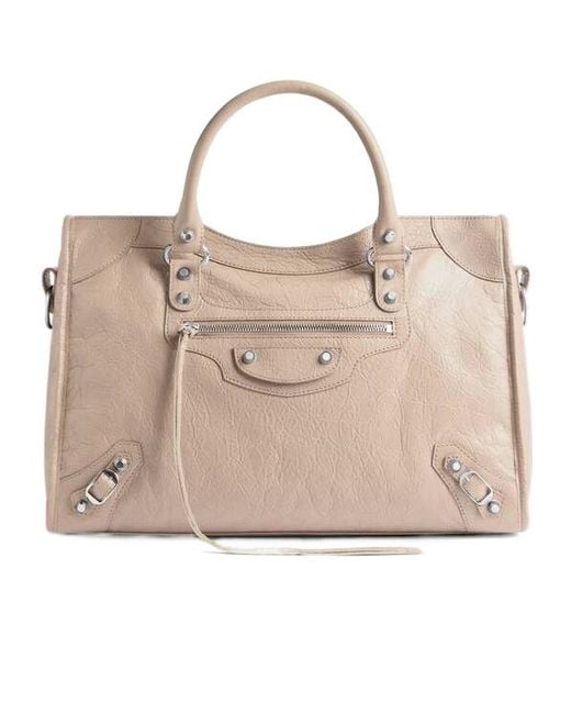 Balenciaga Natural Le City Medium Bag