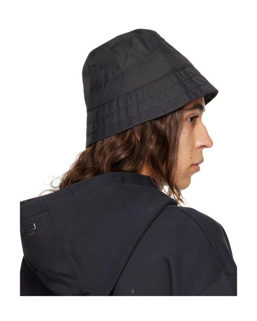 A_COLD_WALL* Blue Logo-Plaque Bucket Hat for men