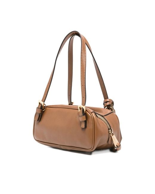 Versace Natural Tag Bowling Zipped Mini Bag