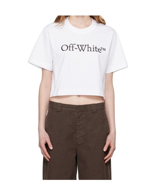 Off-White c/o Virgil Abloh White Crew Neck T-Shirt