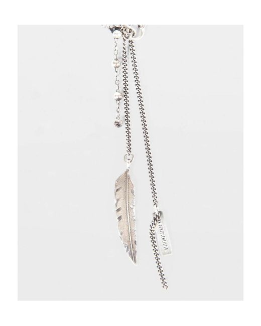 Ann Demeulemeester White Maiko Necklace for men