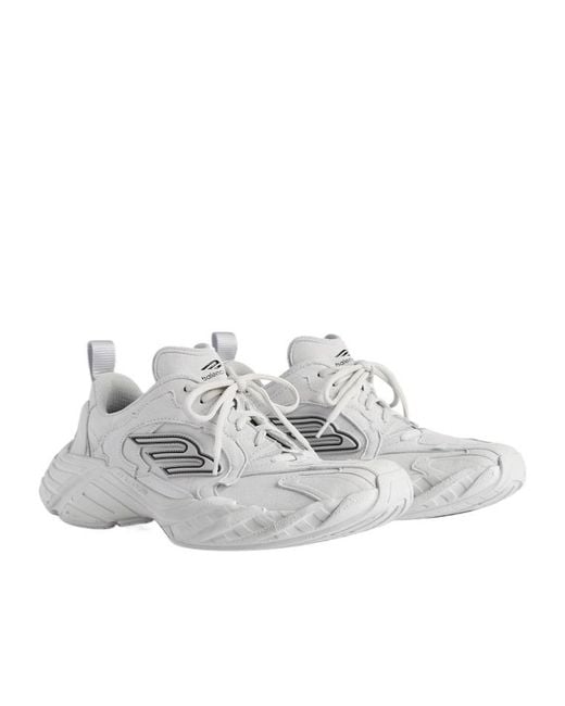 Balenciaga White "Monday" Sneaker for men