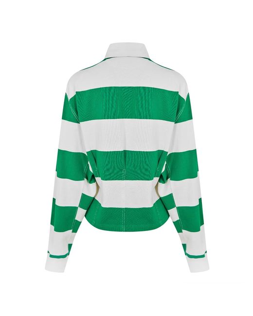 Polo Ralph Lauren Green Polo Rugby Shirt Ld61