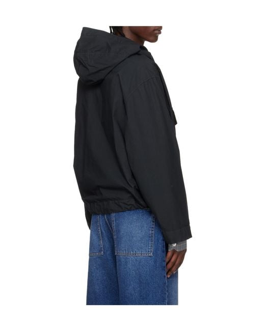 Studio Nicholson Blue X Aaron Levine Kirby Pullover Jacket for men