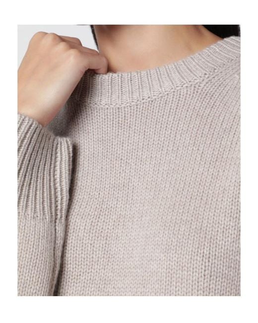 Lisa Yang Gray Noor Crewneck Sweater