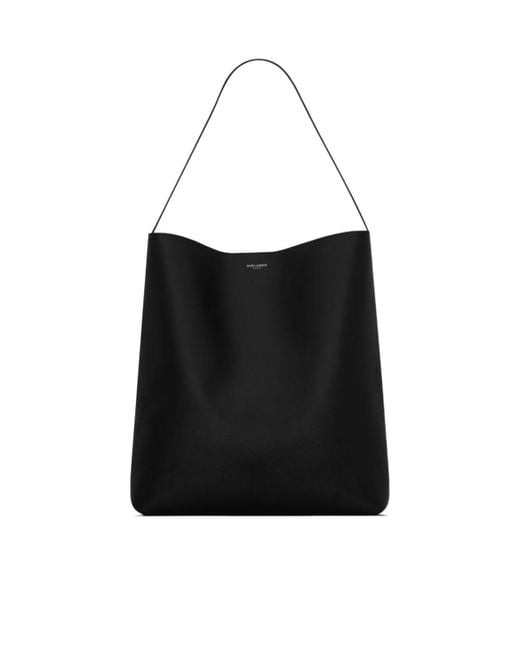 Saint Laurent Black Bold Hobo Bag for men