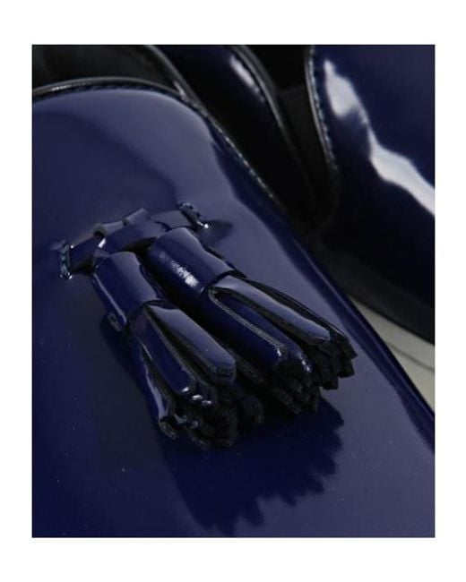 Céline Blue Round-Toe Sneakers