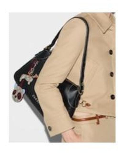 Gucci Black Gg Emblem Medium Shoulder Bag