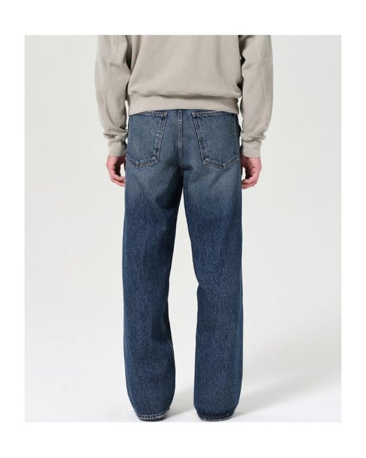 Agolde Blue Benton Pocket Jeans for men