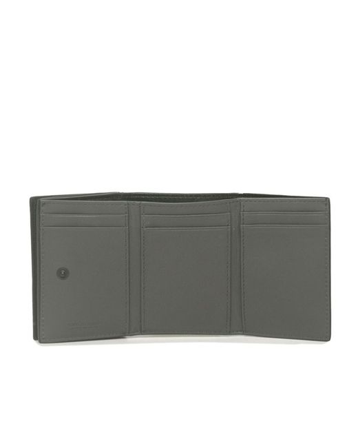 Bottega Veneta Gray Weaving Wallet for men