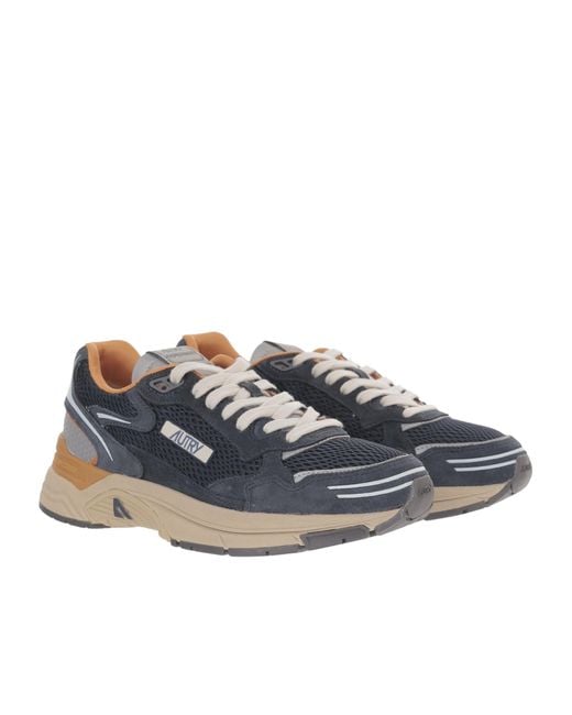 Autry Blue Hyperway Sneakers for men