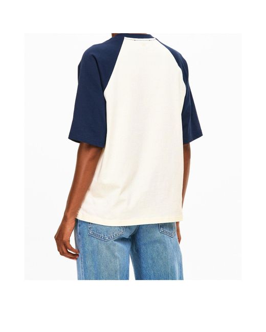AMI Blue Oversized T-Shirt