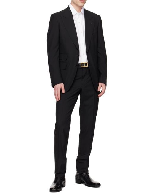Tom Ford White Buttoned Long-Sleeved Shirt for men