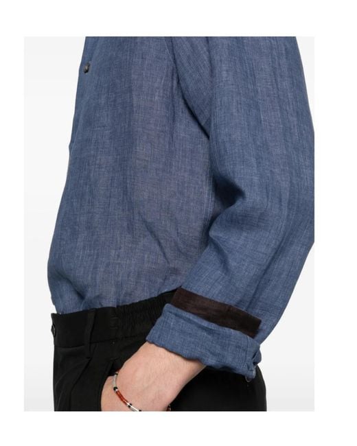 Paul Smith Blue Buttoned Shirt for men