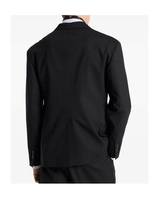 DSquared² Blue Tailored2 Worsted Wool Dan Jacket for men