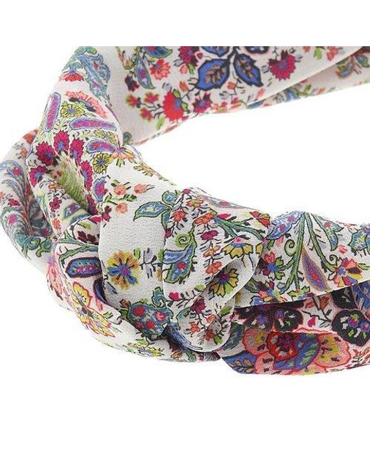 Etro Metallic Pattern Hair Band