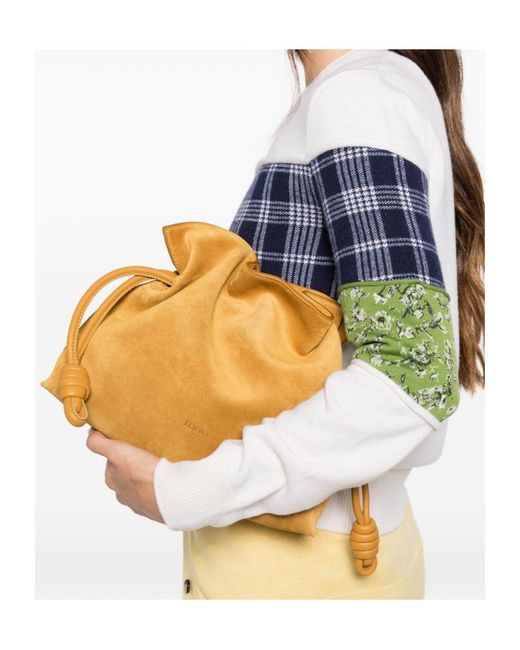 Loewe Natural Drawstring Shoulder Bag