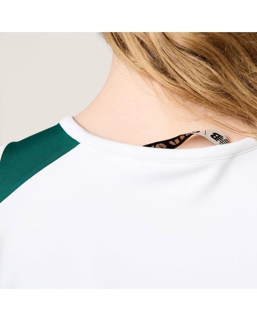 Miu Miu Green Stretch Technical Jersey Top