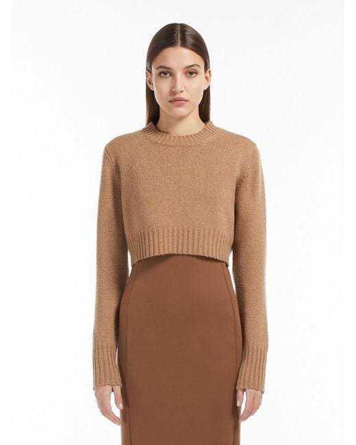 Max Mara Natural Cashmere Sweater