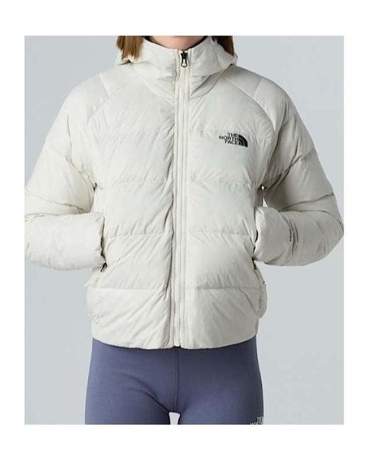 The North Face Gray Hyalite Down Hooded Coat