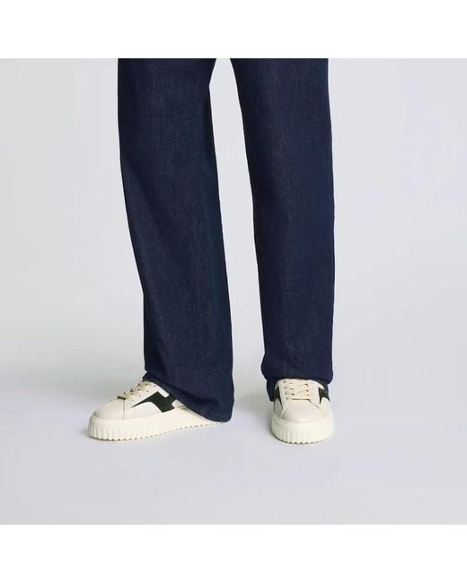 Hogan White Sneakers Leather for men