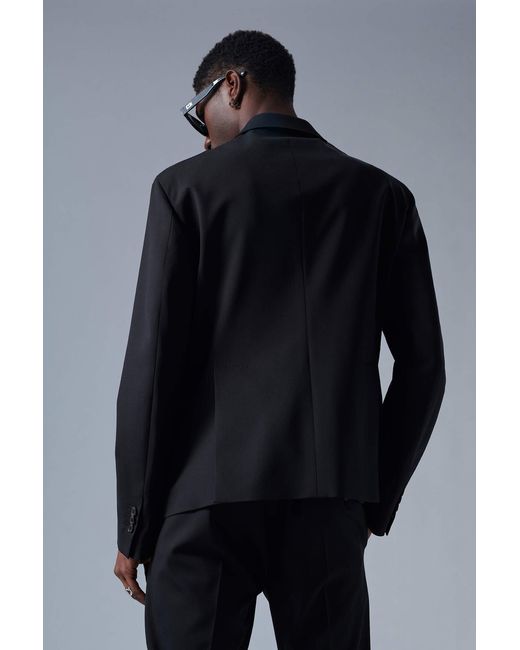 DSquared² Black Wool Single-Breasted Blazer for men