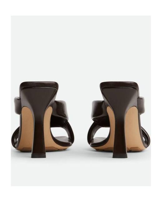 Bottega Veneta Brown Riva Mules