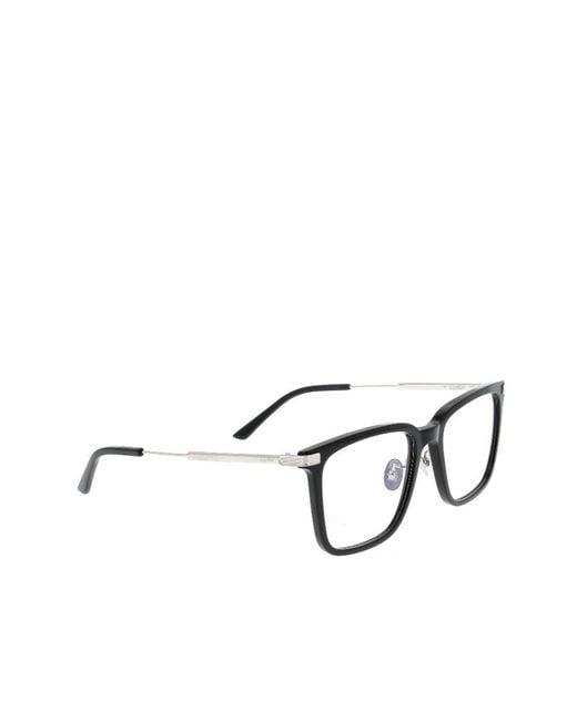Cartier White Square-Frame Glasses for men