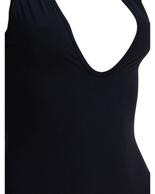 Loulou de Saison Blue Gianna One-Piece Beachwear