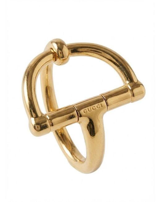 Gucci Metallic Half Horsebit Bracelet