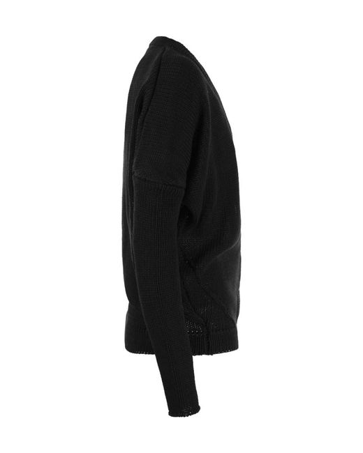 Marni Black Cotton Cardigan For