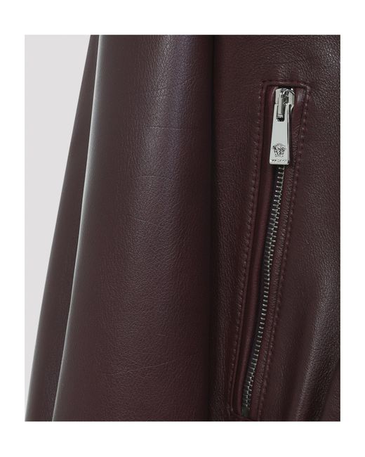 Versace Brown Long-Sleeved Jacket
