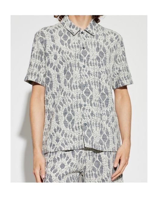 Samsøe & Samsøe White Short Sleeve Shirt for men