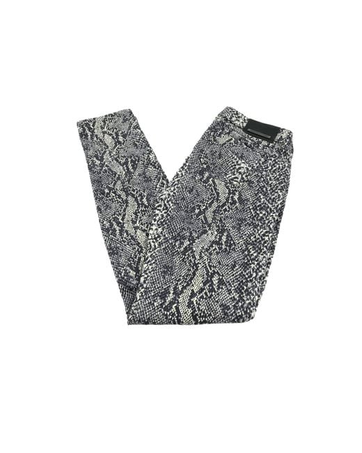 Sportmax Gray Logo Details Casual Pants