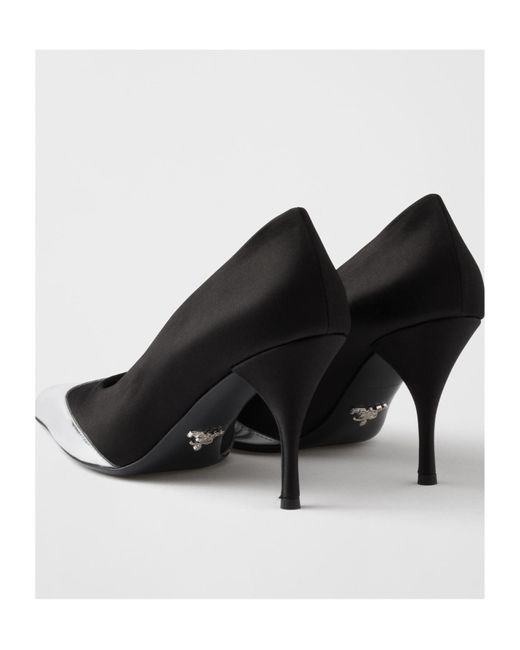Prada Black Pointed Toe Slip-On Pumps
