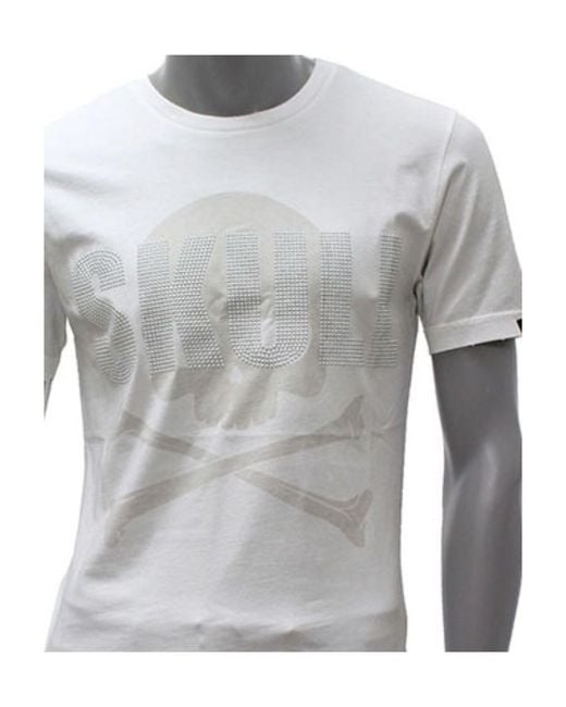 Hydrogen Gray Logo T-Shirt for men