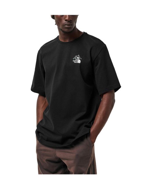 The North Face Black Oversized T-Shirt for men