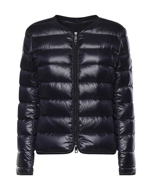 Fay Black Quilted Down Jacket
