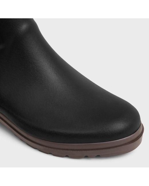 Céline Black Rain Boots