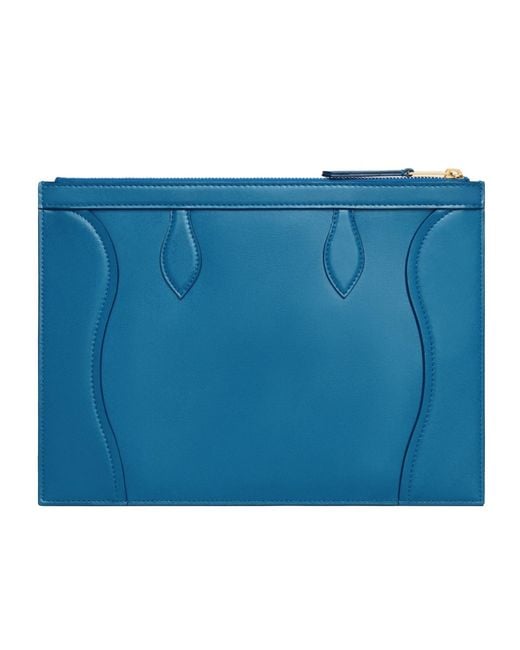 Céline Blue Medium Pouch